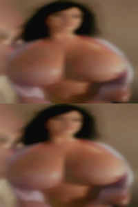 Horny woman grabs amateur cock.